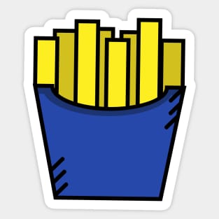 Cute Fries - Icon Sticker